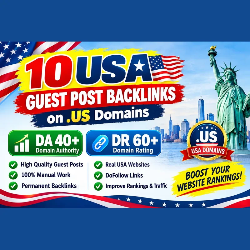 10 USA guest post backlinks on.us domains with DA 40+ DR 60+