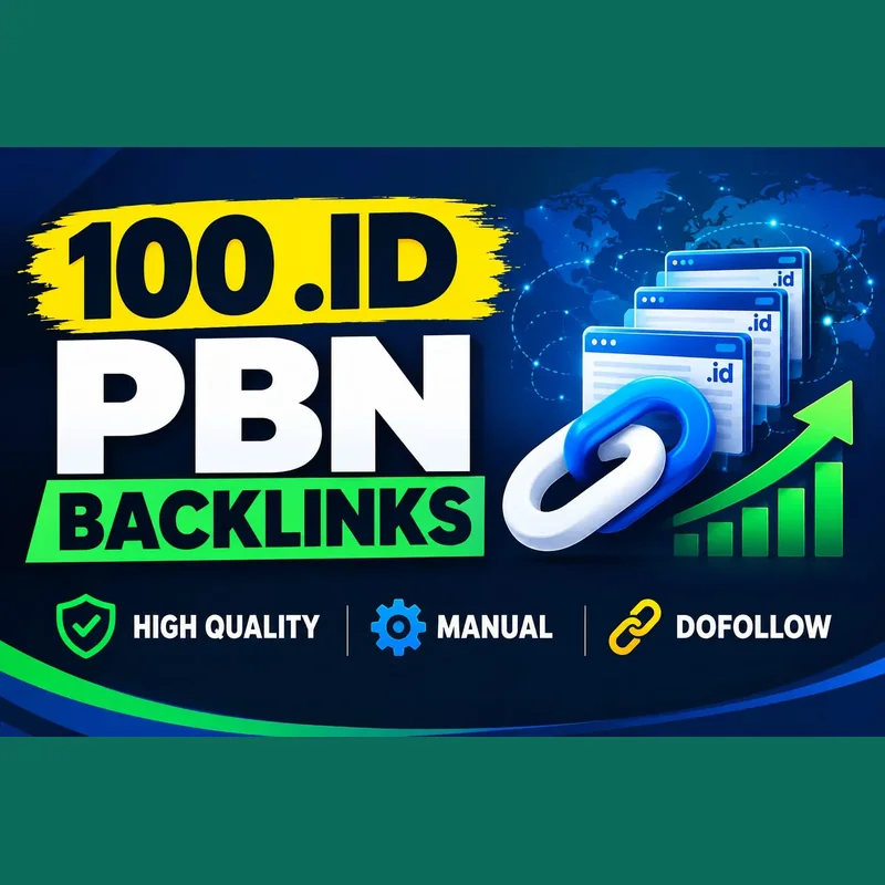 100 high-quality.ID PBN backlinks for Indonesian SEO