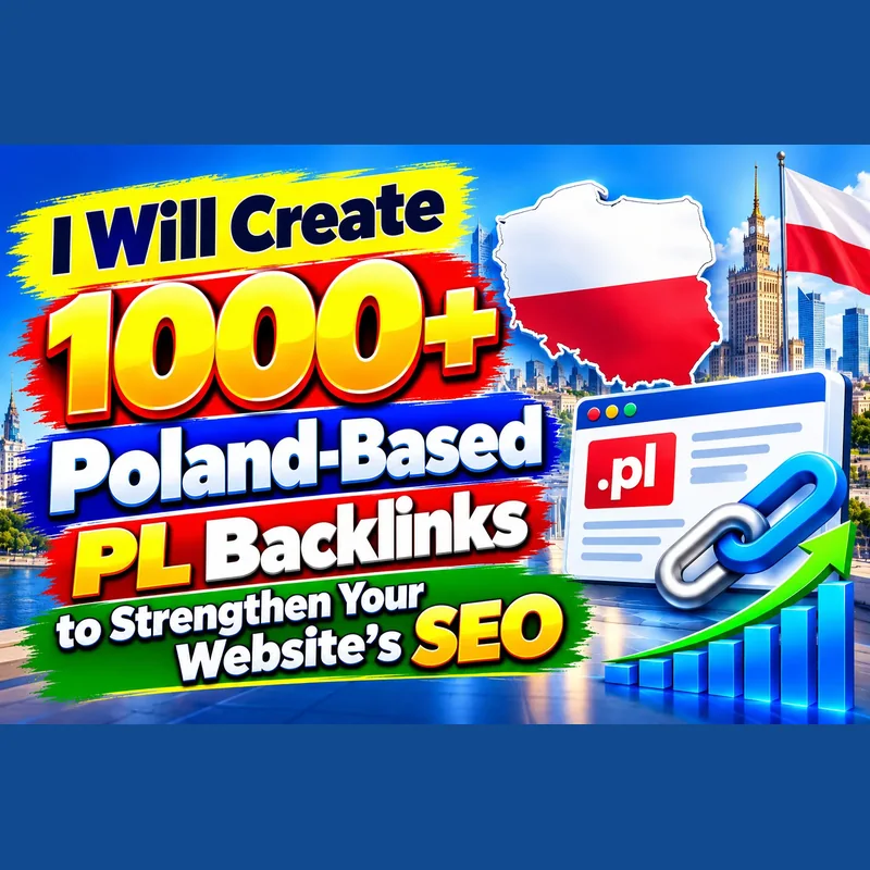 1000+ Poland-based PL backlinks for website SEO