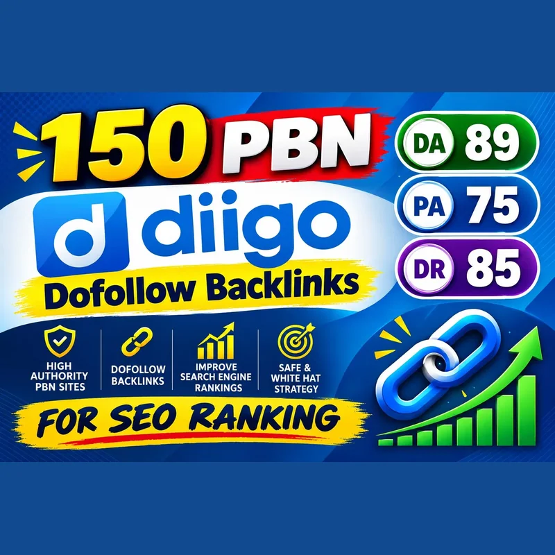 150 high-authority Diigo dofollow backlinks for SEO ranking boost