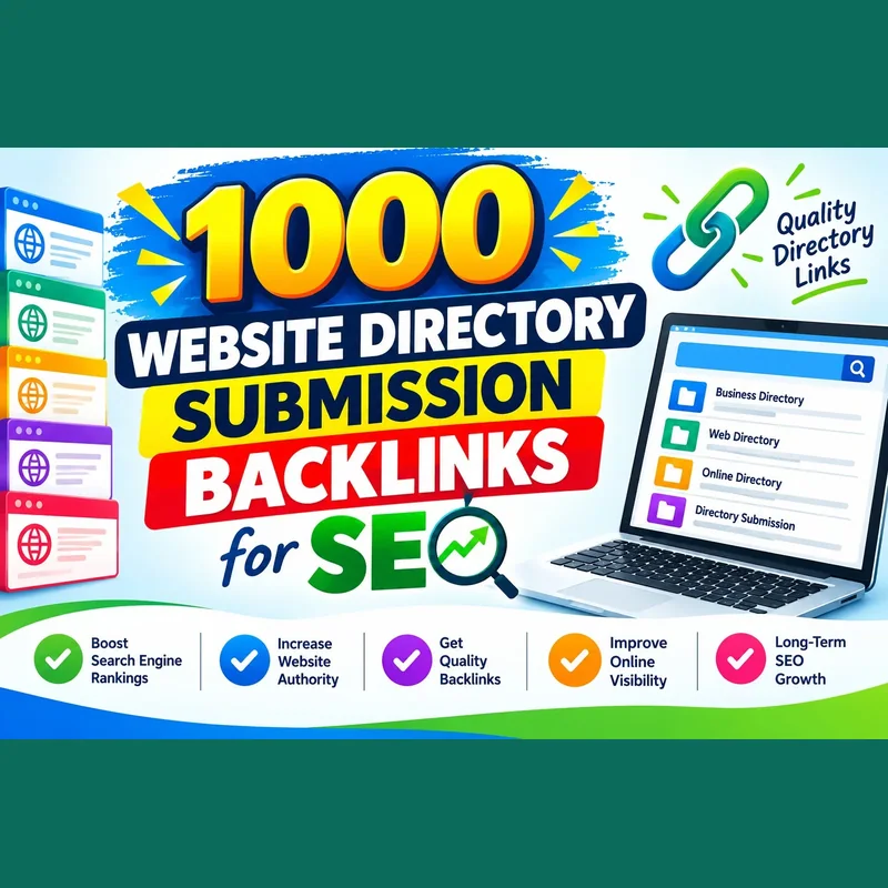 200-1000 manual directory listings for website visibility