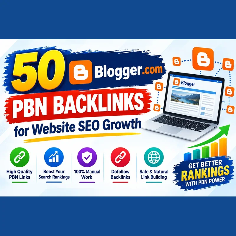 50 PBN backlinks for website SEO growth