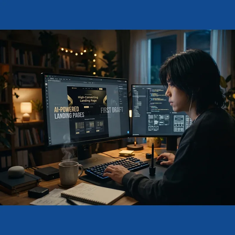 AI-powered high converting website