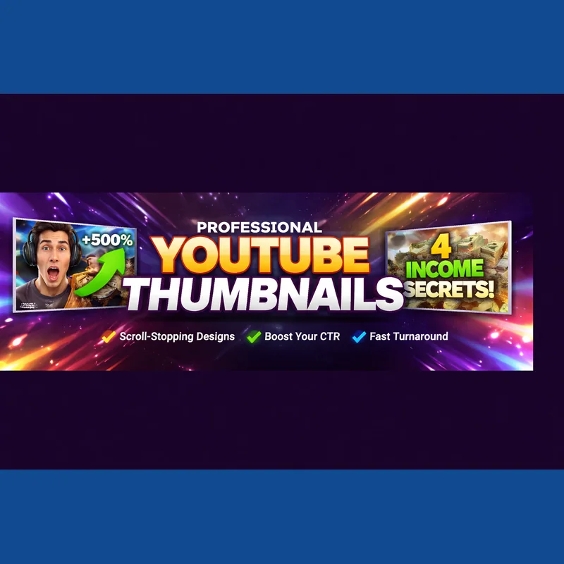 Eye-catching YouTube thumbnails