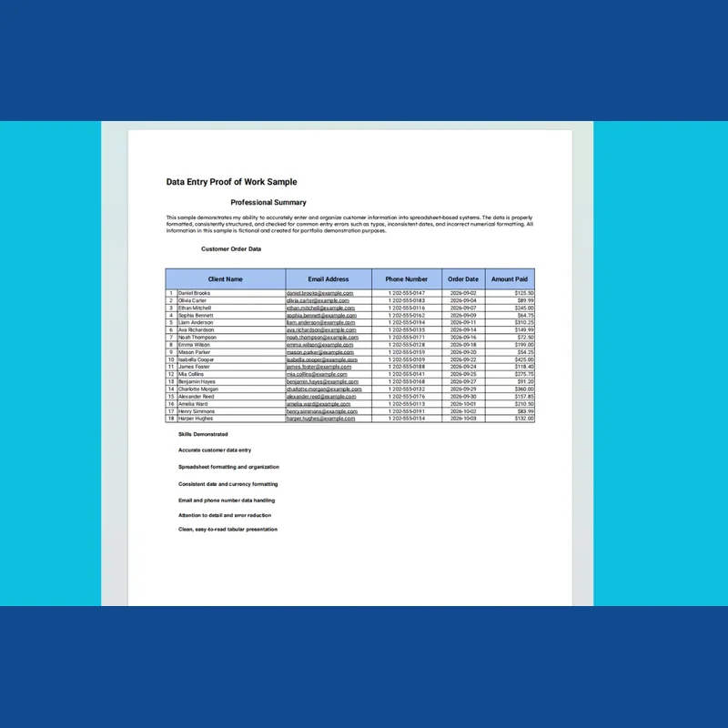 Fast and accurate copy paste work from any website to Excel