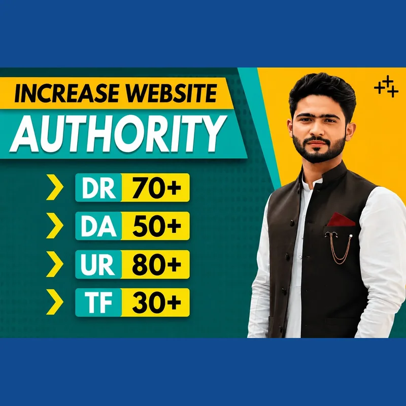 High authority dofollow backlinks to increase domain rating to 70 plus