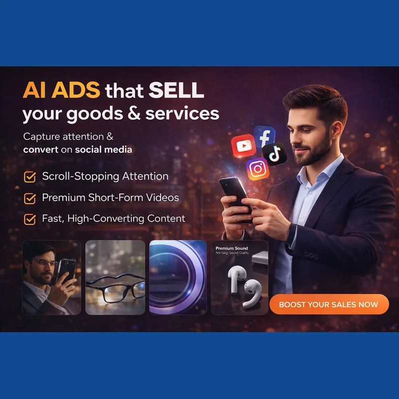 High-converting AI video ads for Instagram, TikTok, and Facebook