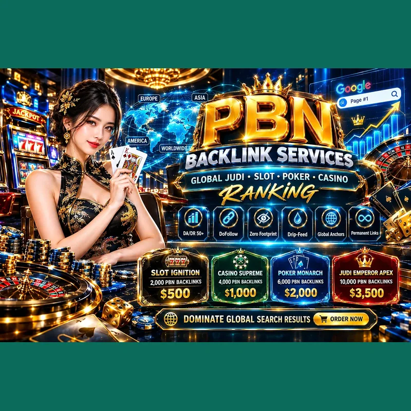 High da pbn backlinks for casino, slot, and igaming websites