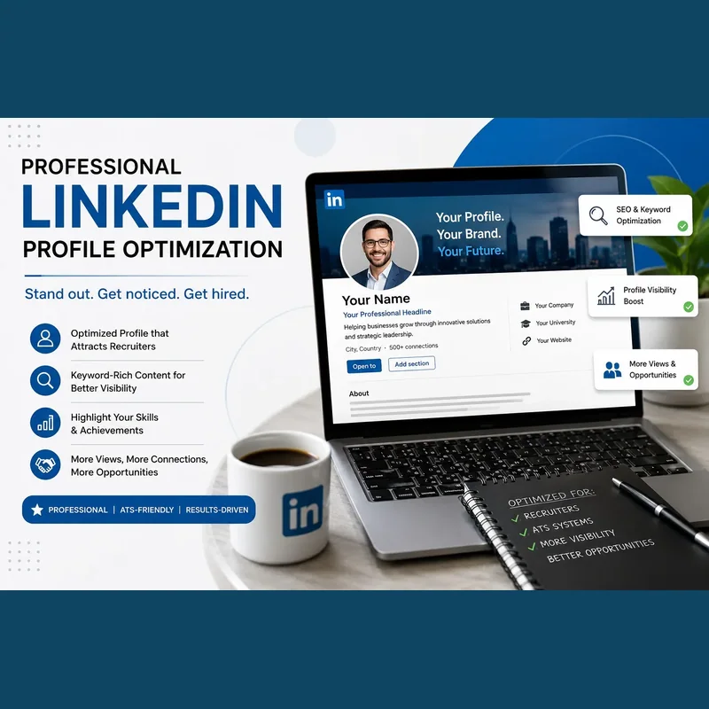 LinkedIn profile optimization to attract recruiters and job opportunities