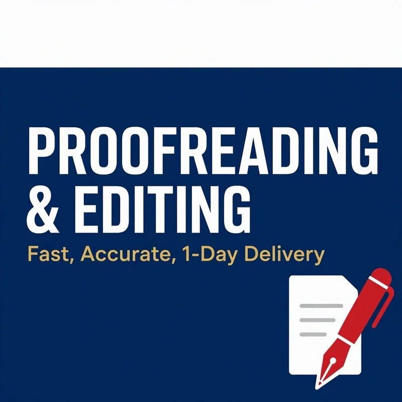 Meticulous proofreading and editing for document accuracy