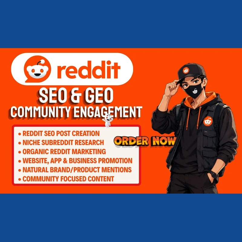 Organic Reddit SEO posts to promote your app, business, blog, or website