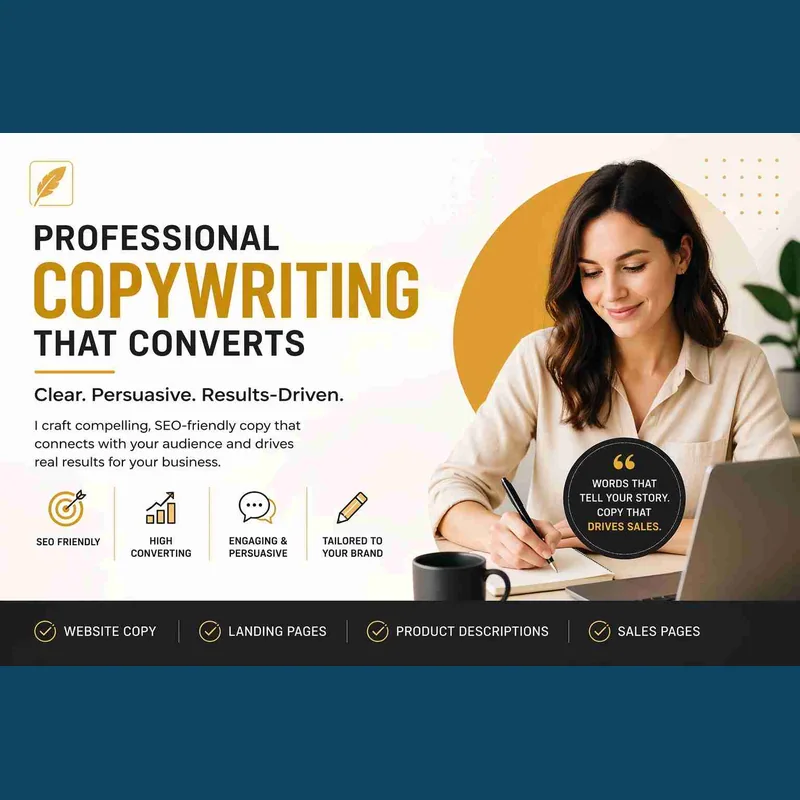 Persuasive SEO copywriting for websites, landing pages, and sales content