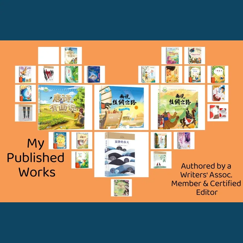 Professional Chinese ghostwriting and book editing by a certified publishing editor with 12 years experience