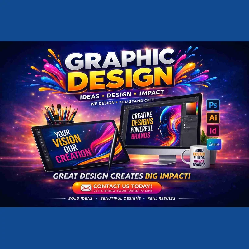 Professional social media posts and banners for your brand